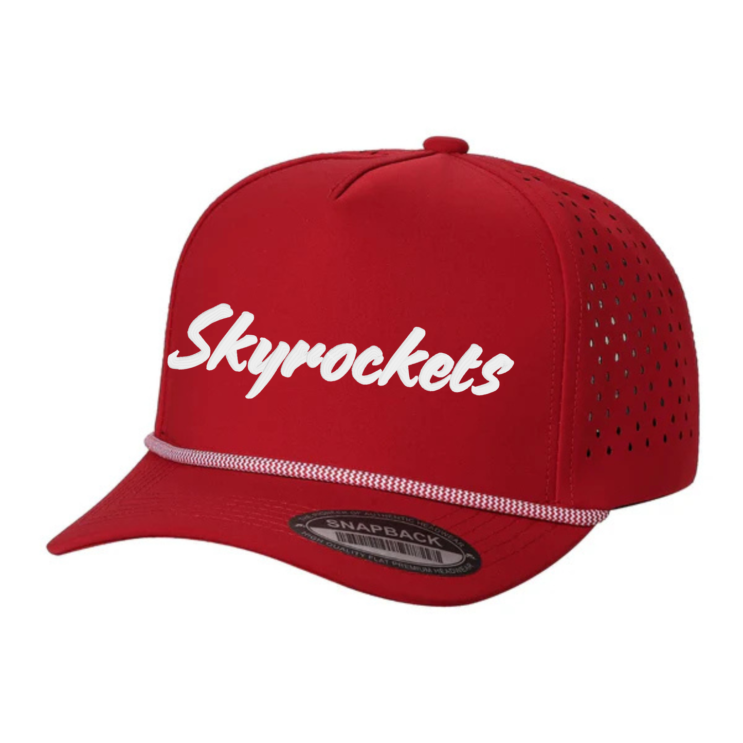 Skyrockets Script 5 Panel Rope Hat [Multiple Colors]