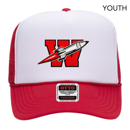 Youth Skyrockets Foam Trucker Hat [Multiple Colors]