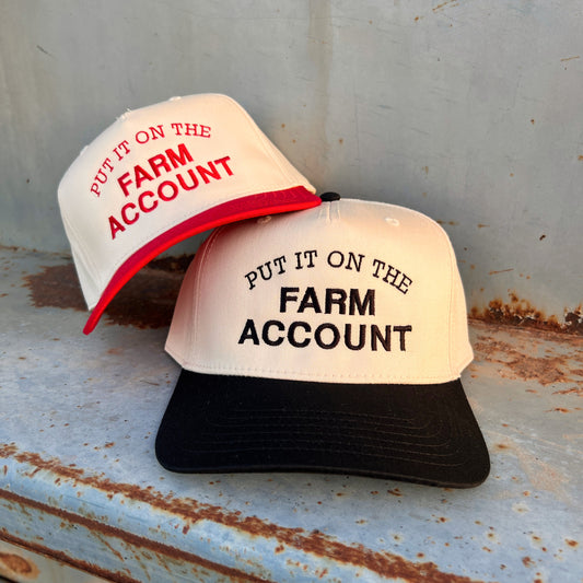 PUT IT ON THE FARM ACCOUNT TRUCKER HAT