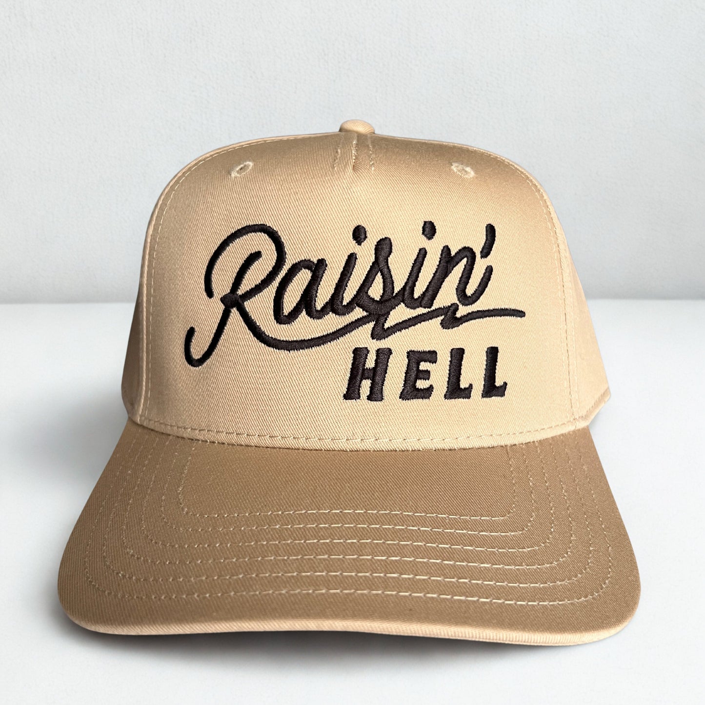 RAISIN' HELL TRUCKER HAT