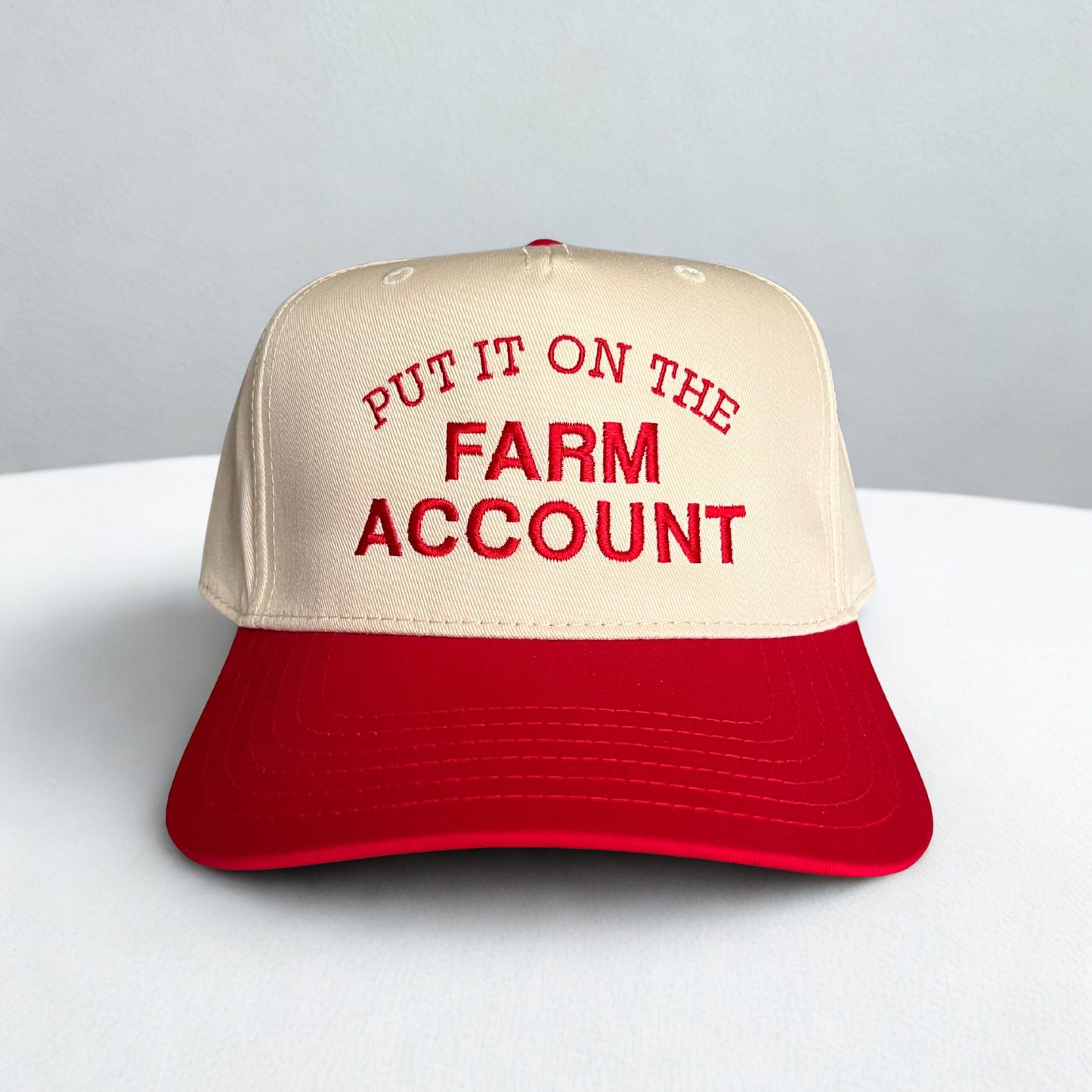 PUT IT ON THE FARM ACCOUNT TRUCKER HAT