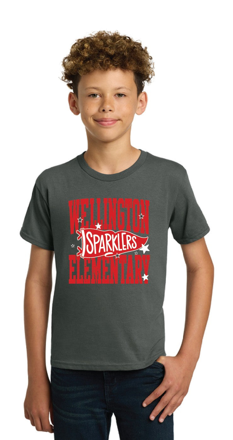 Youth Wellington Elementary Sparklers T-shirt
